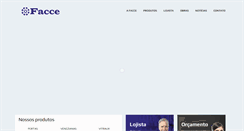 Desktop Screenshot of faccealuminio.com.br